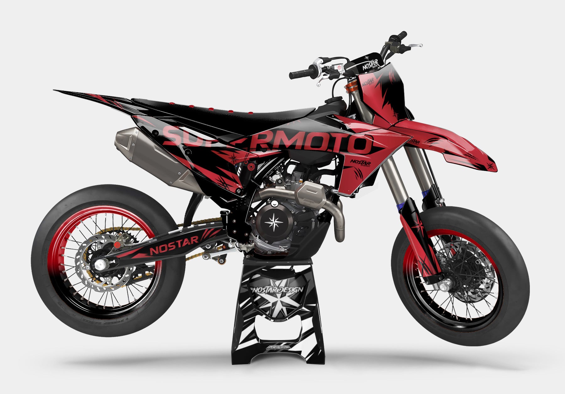 Red Scratch Graphics