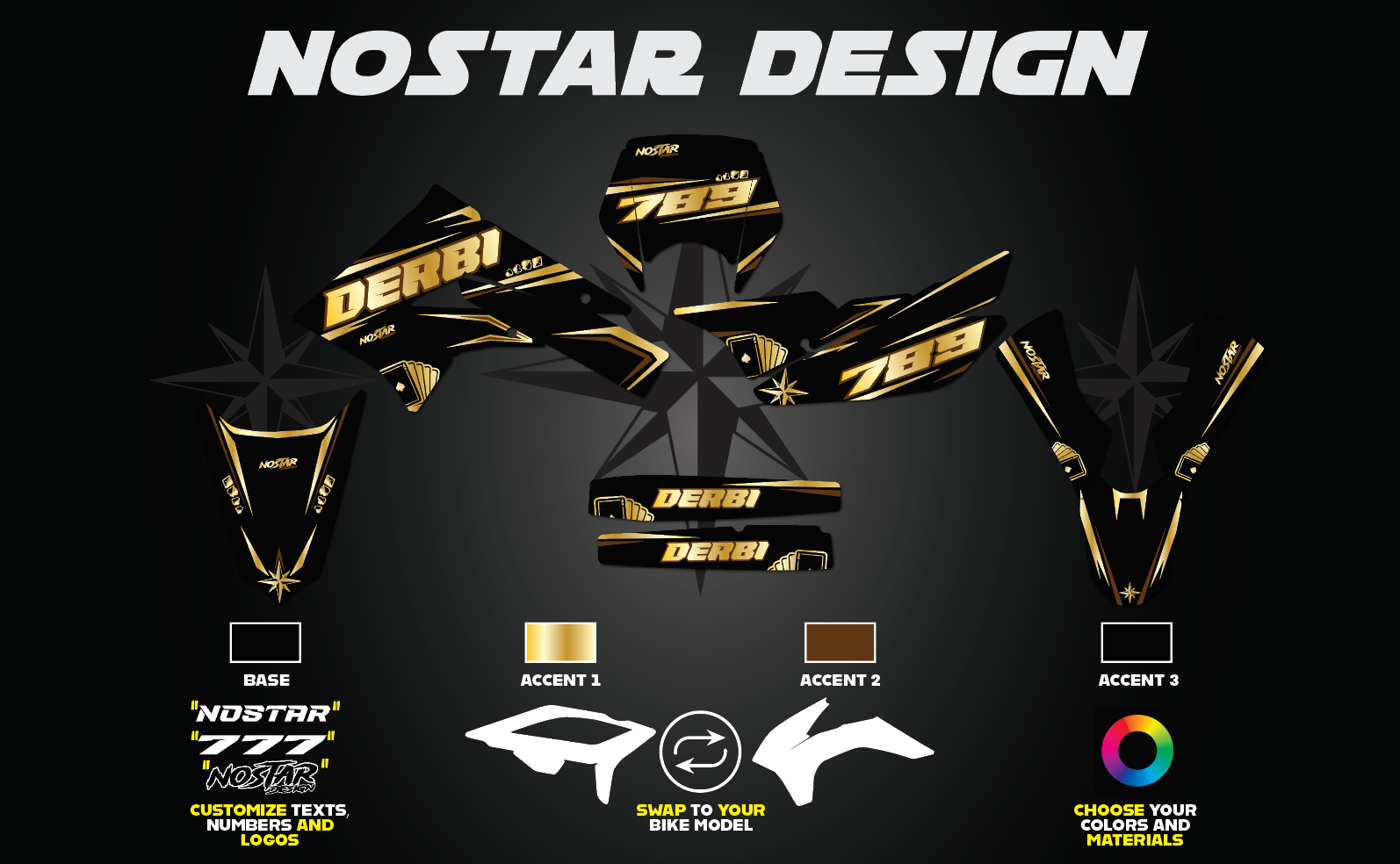 Debo Graphics Derbi Extreme / Racing 11-17 vm