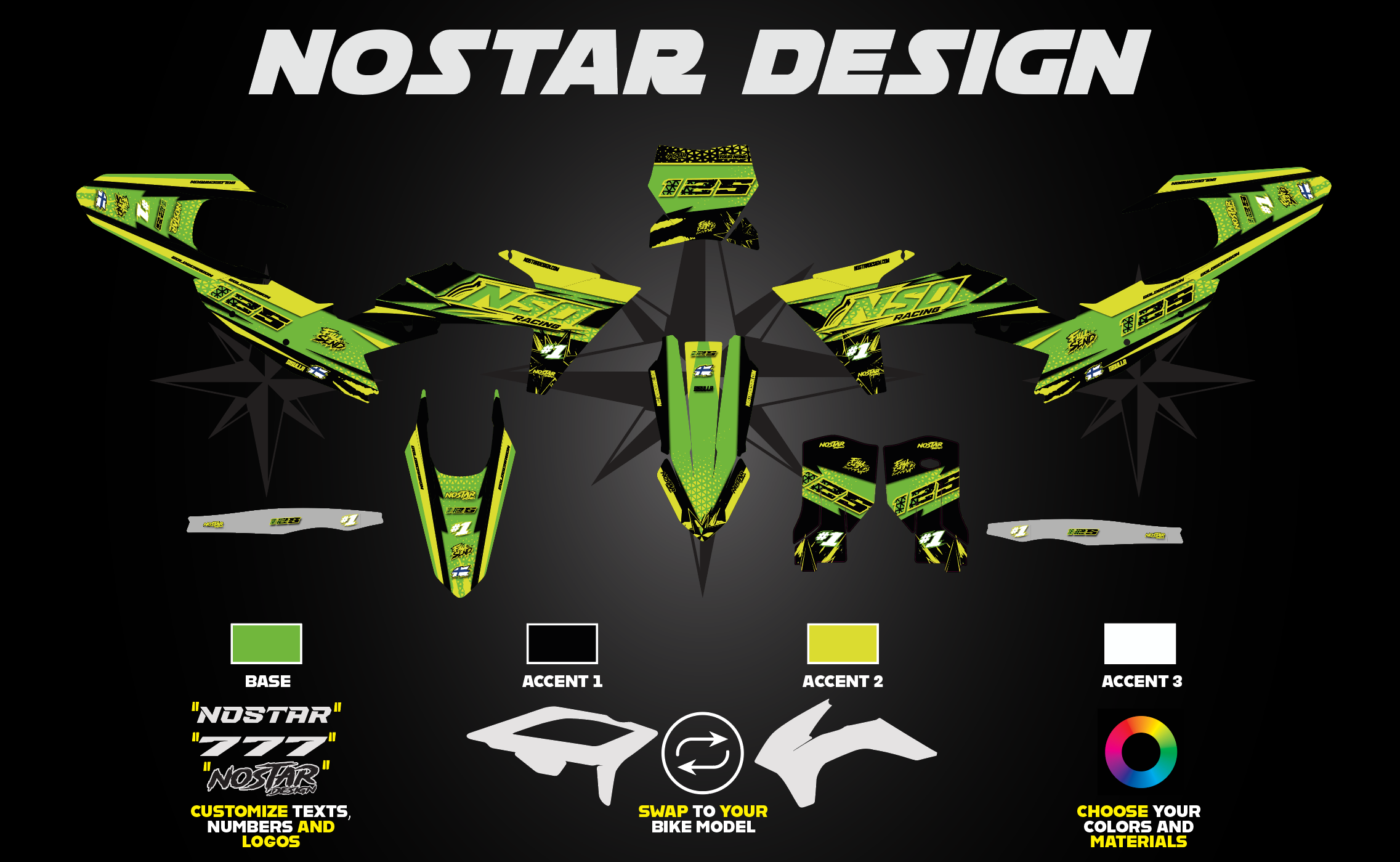 Green Race Graphics