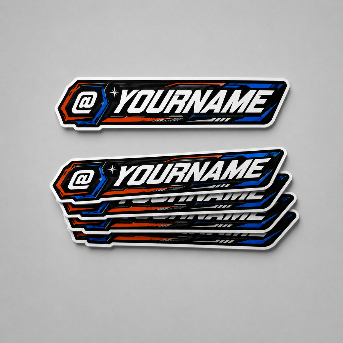 10x Instatag Stickers