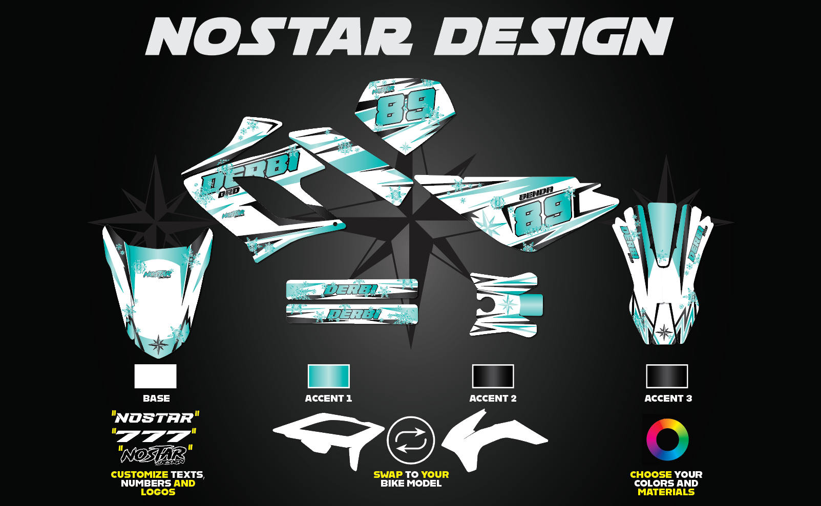 Iced Graphics Derbi Senda DRD Racing 04-09