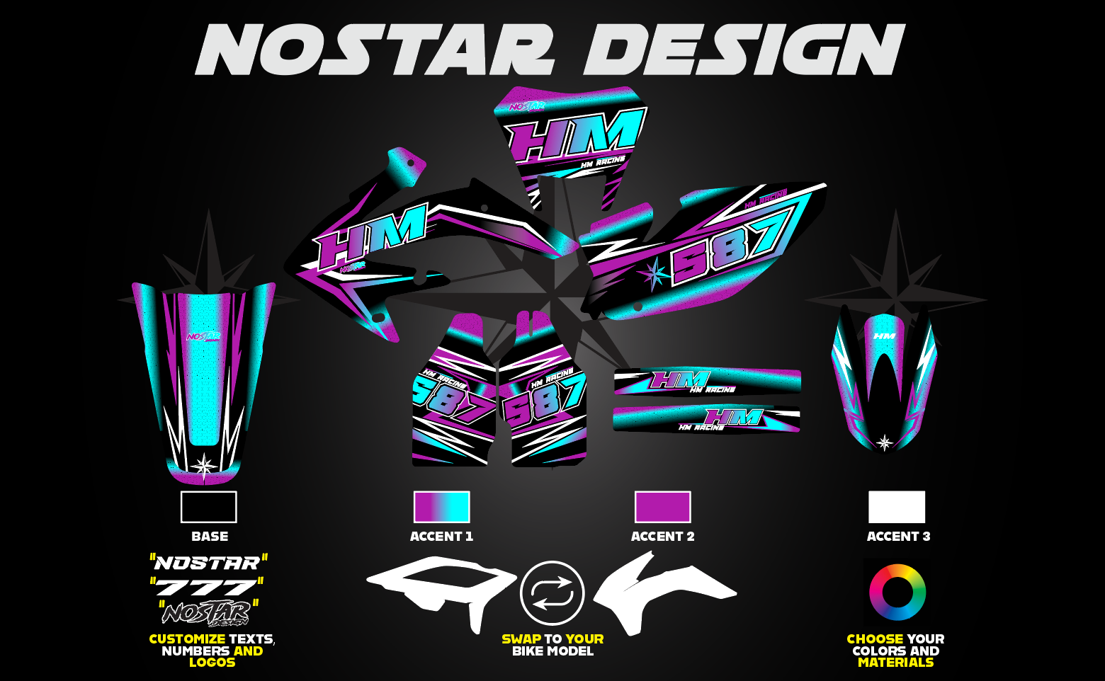 Neon Dream Graphics HM CRE/CRM 50 2010-2017