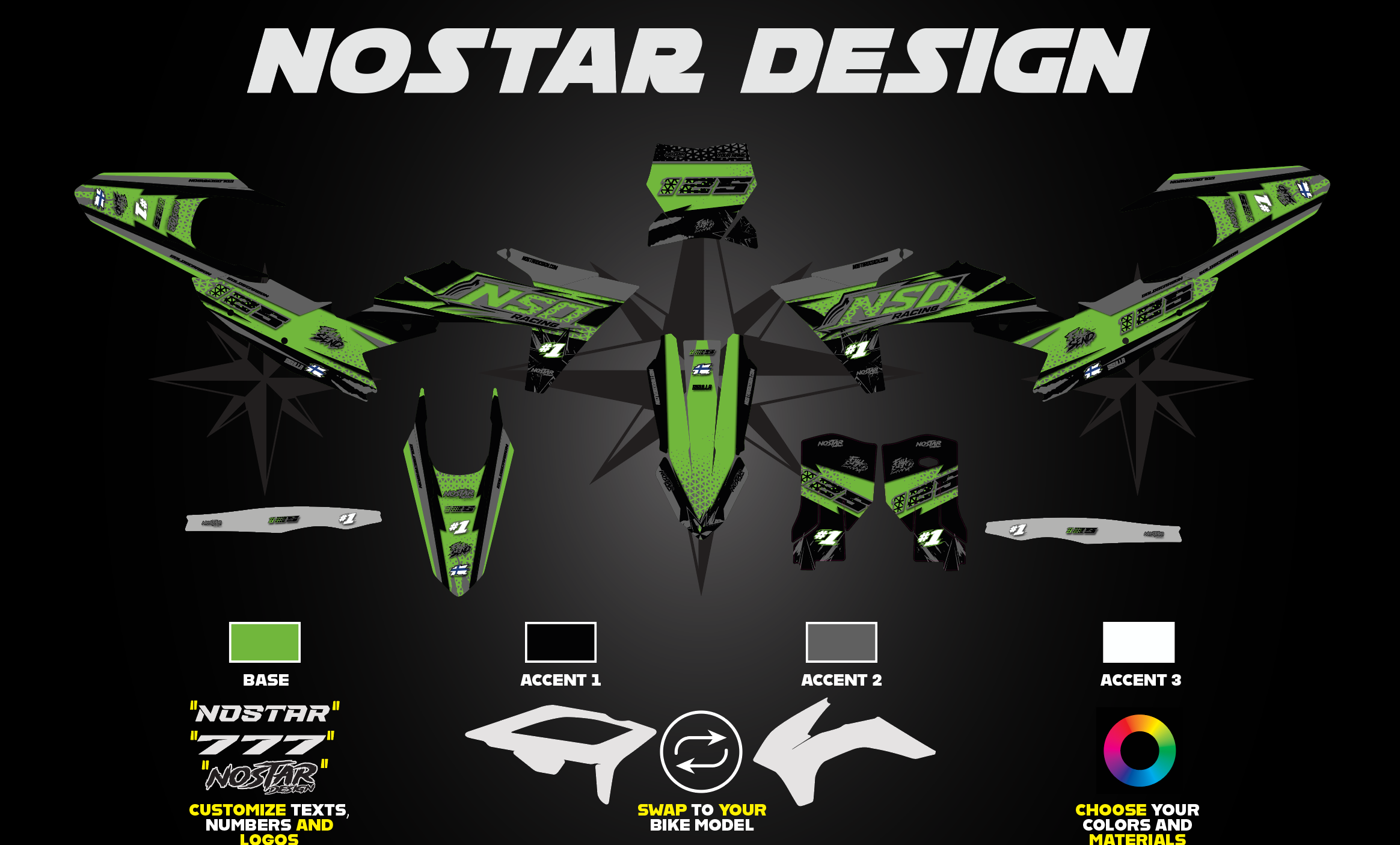 Green Race Graphics