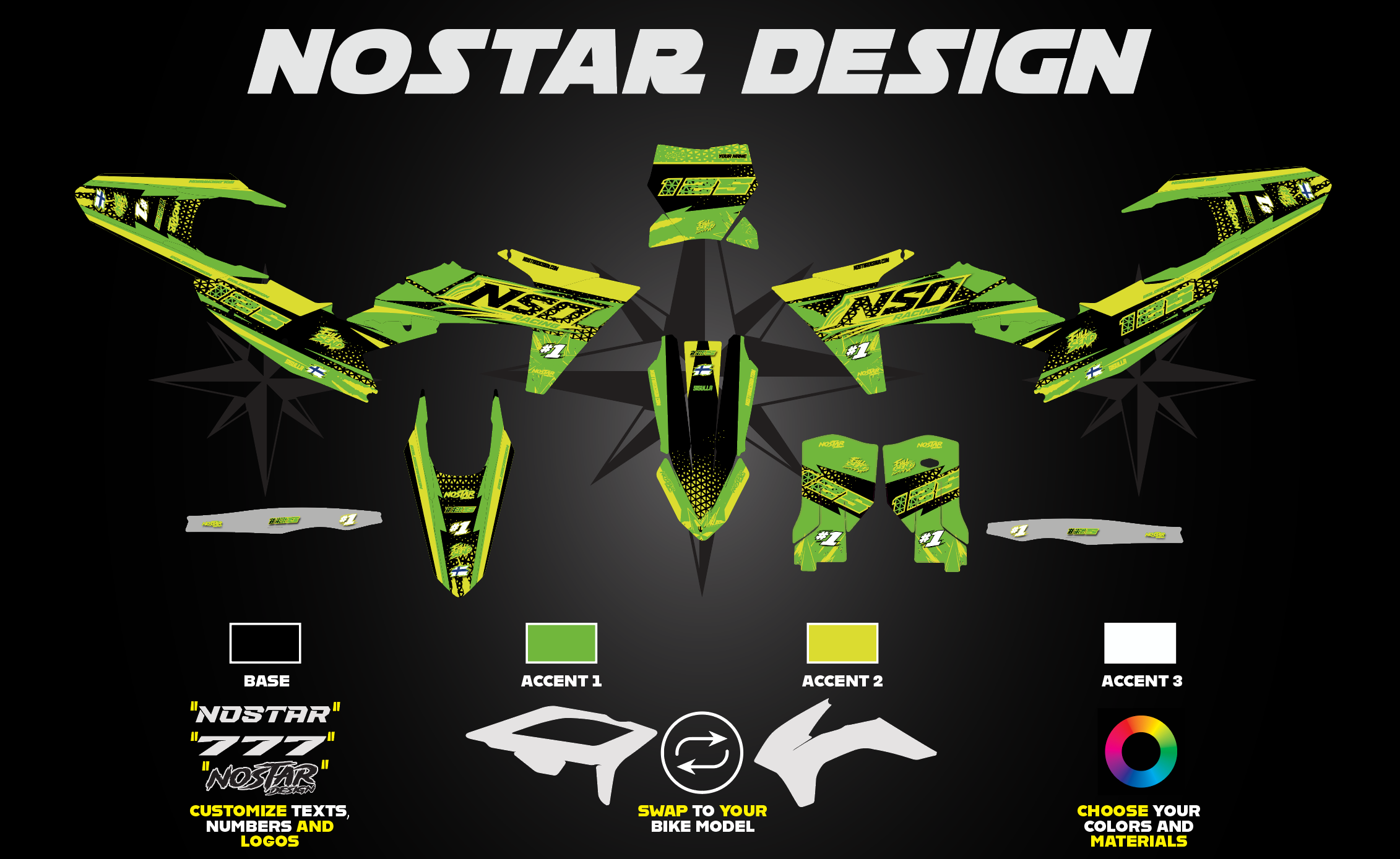 Green Race Graphics