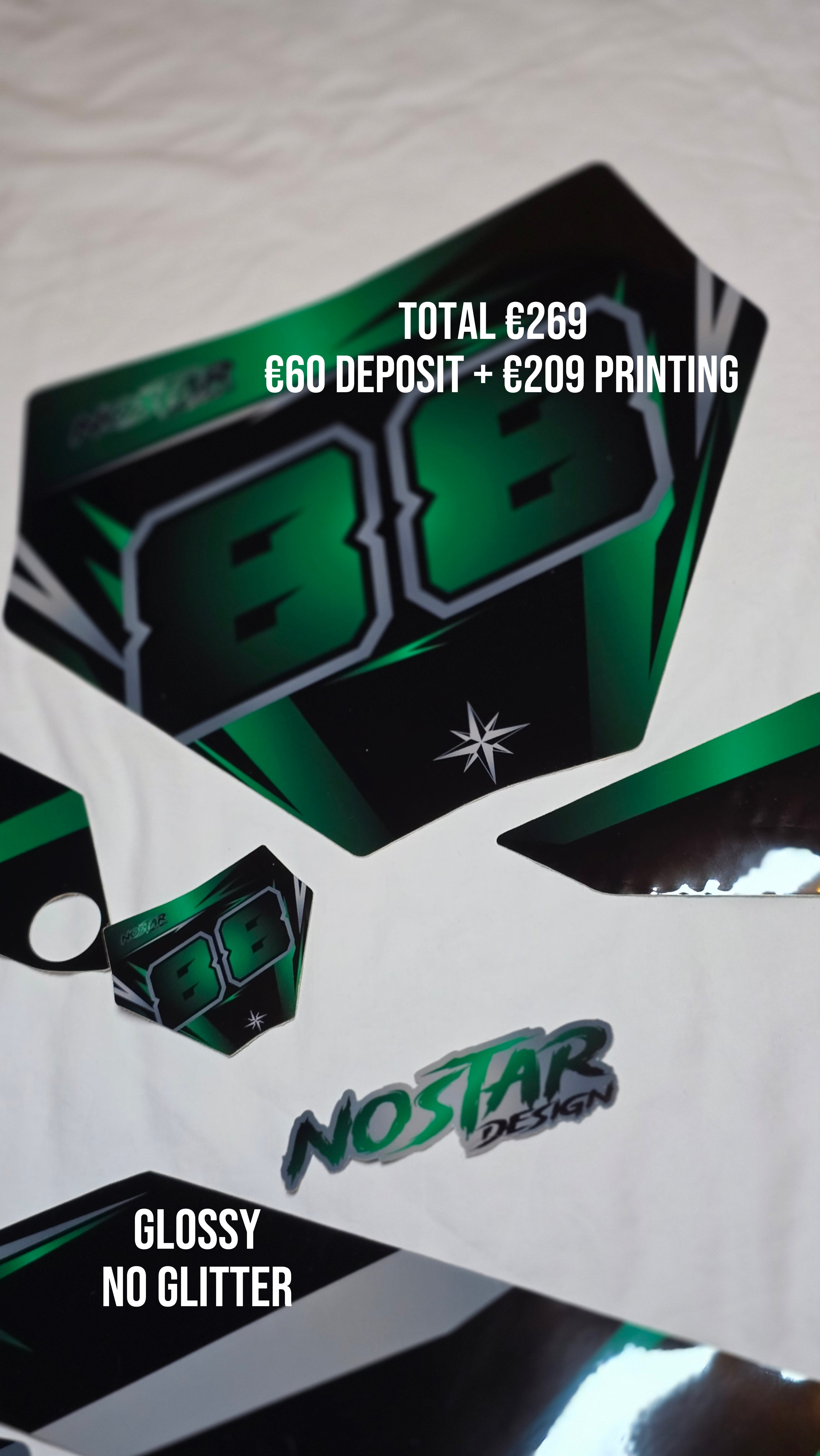 Full Custom Graphics Kit ( Deposit )