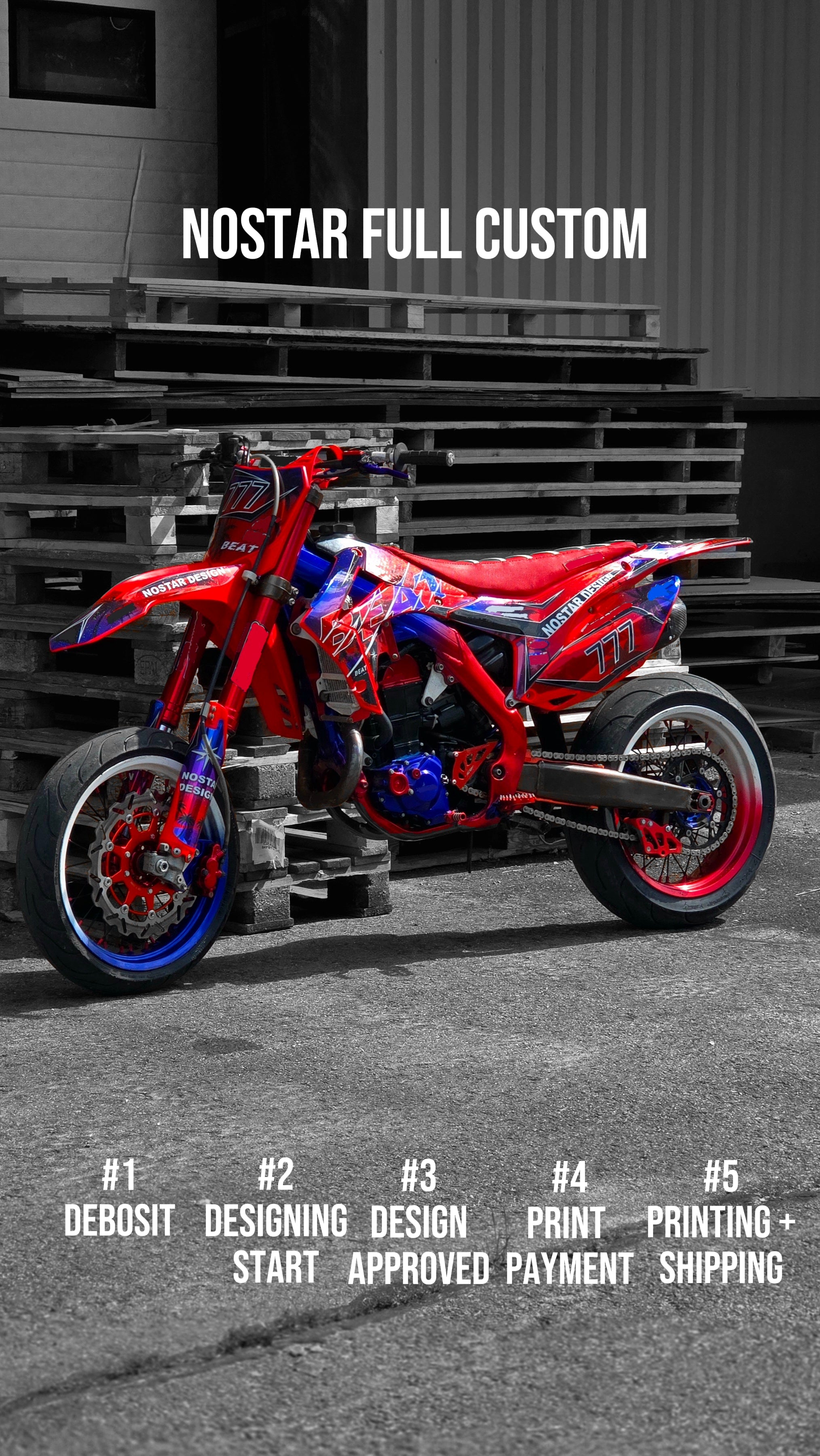 Full Custom Graphics Kit ( Deposit )